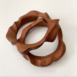 Wooden Bangle Bracelets